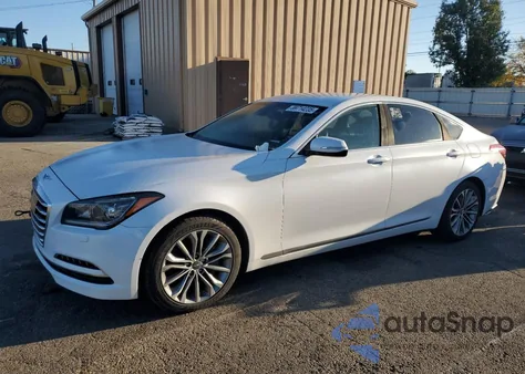 2017 Genesis G80 Base из США, поврежденный, VIN KMHGN4JE5HU203225
